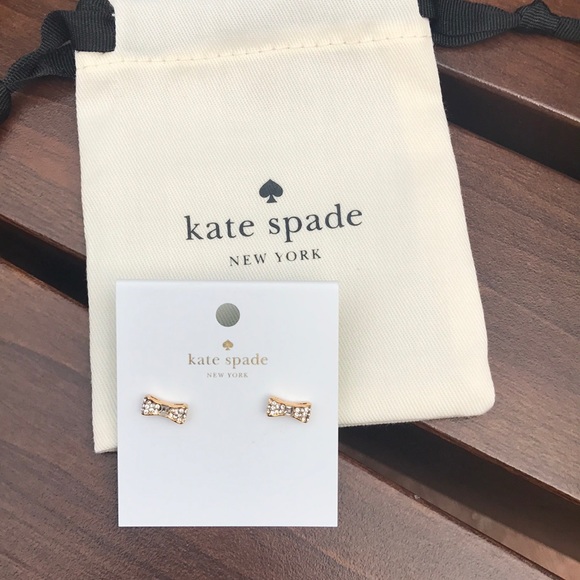 kate spade Jewelry - Kate Spade bow earrings